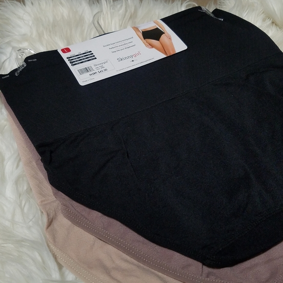 Skinnygirl 3 Shaping Seamless Briefs Double Layer - Picture 3 of 13